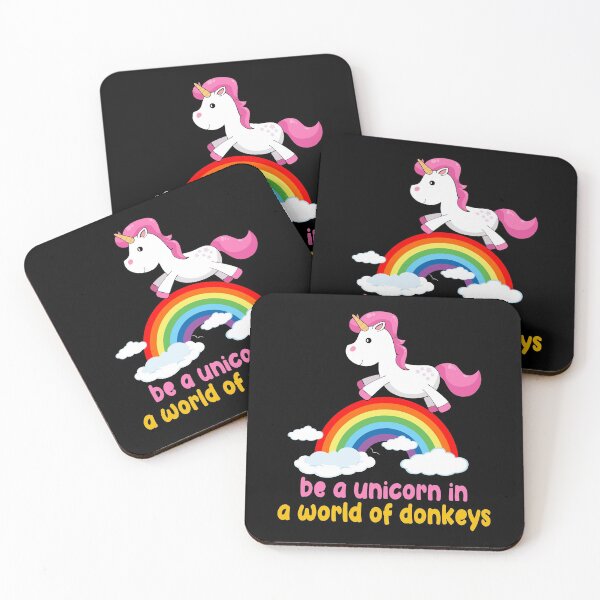 Item preview, Unicorn rainbow girl pink designed and sold by Levin-Wirp.