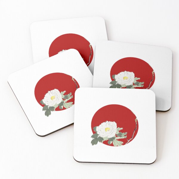 Item preview, Japanese Flag - White blossomed flower designed and sold by weavernap.
