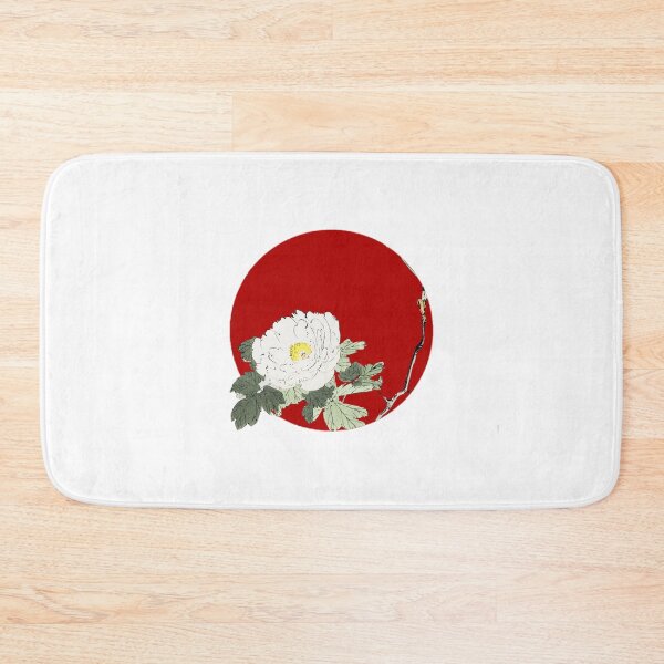 Item preview, Japanese Flag - White blossomed flower designed and sold by weavernap.