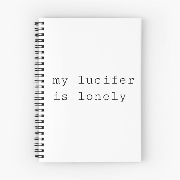 Item preview, Bille, My Lucifer Is Lonely (Without Pentagrams) designed and sold by Lewis Harwood.