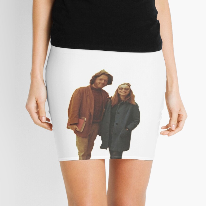 hillary clinton mini skirt