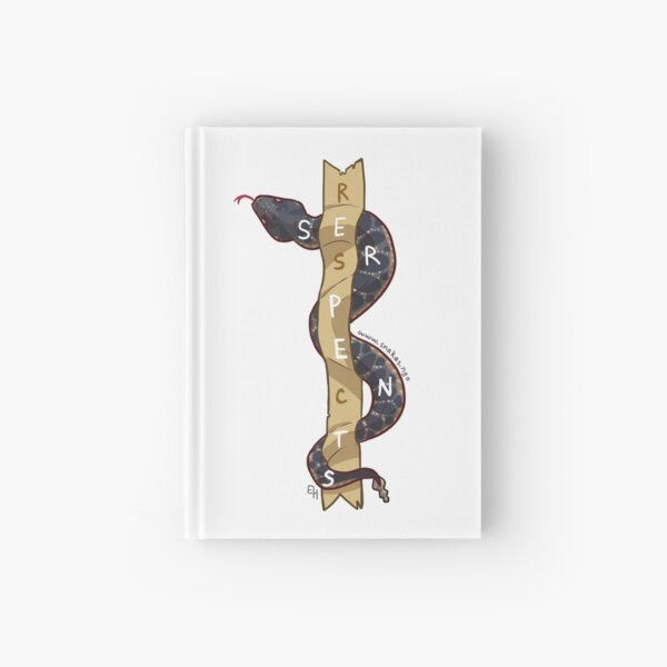 Respect Serpents: Arizona Black Rattlesnake Hardcover Journal