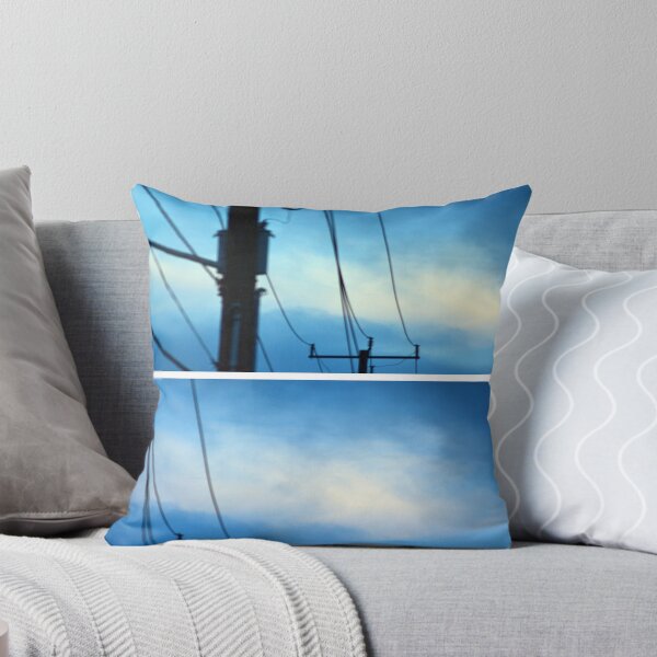 Item preview, Powerlines and Blue designed and sold by Amanda McConnell.