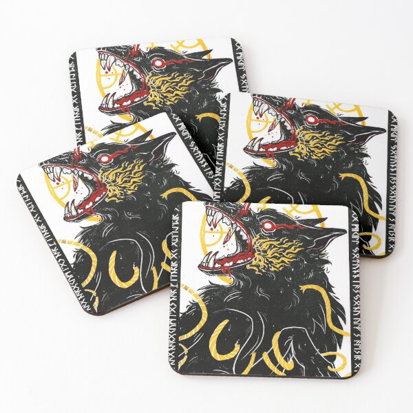 Item preview, Fenrir - Norse Mythology designed and sold by karitasart.