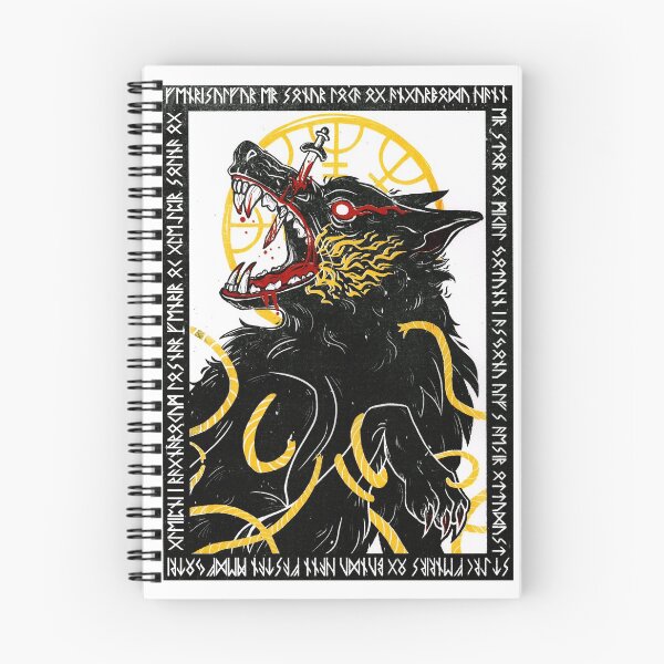 Item preview, Fenrir - Norse Mythology designed and sold by karitasart.