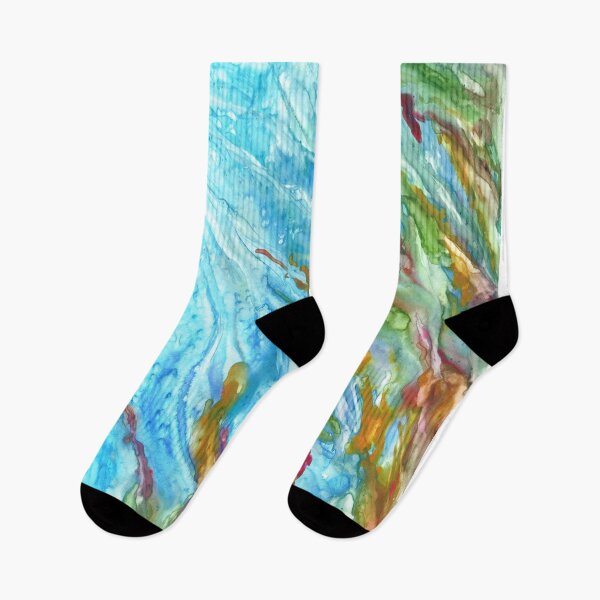 Item preview, Sea Fan Watercolor Abstract designed and sold by rosiebrown.