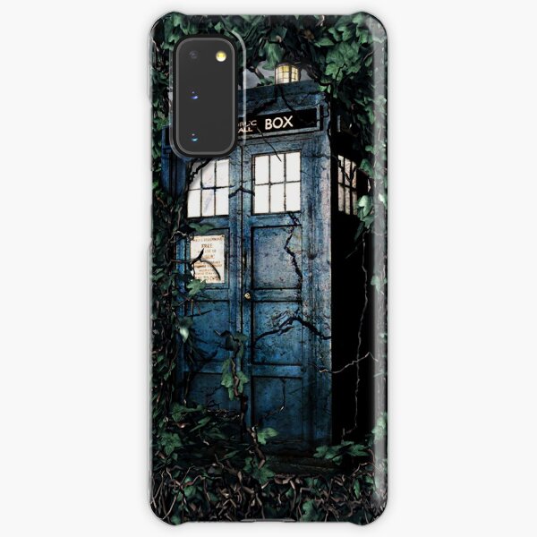 Police Box in The Garden Hoodie / T-shirt Samsung Galaxy Snap Case