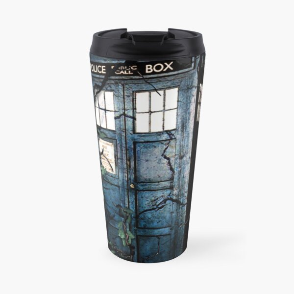 Police Box in The Garden Hoodie / T-shirt Travel Mug