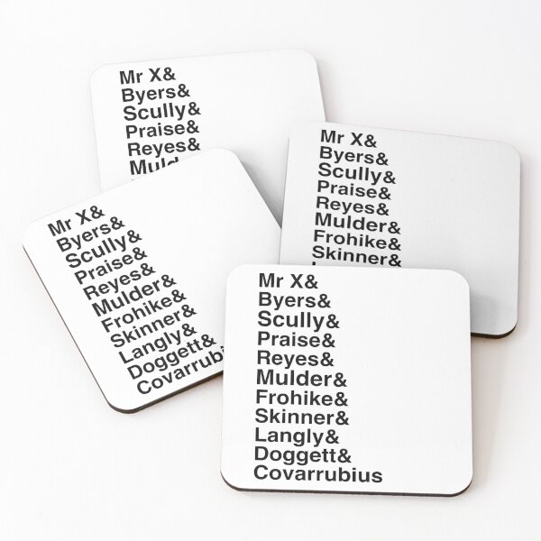 Item preview, X Files Heroes Squad List designed and sold by azule1.
