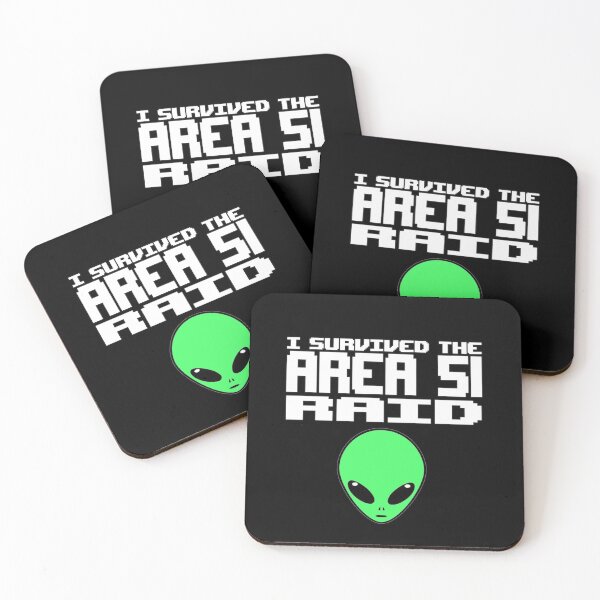 Item preview, I Survived The Area 51 Raid designed and sold by kalebf1999.