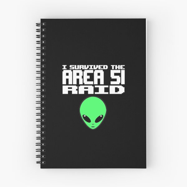 Aperçu de l'œuvre J'ai survécu au raid de la zone 51 créée et vendue par kalebf1999.