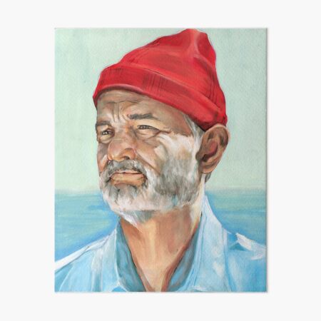 Artikel-Vorschau von Bill Murray Steve Zissou, designt und verkauft von Kristin Gregg.