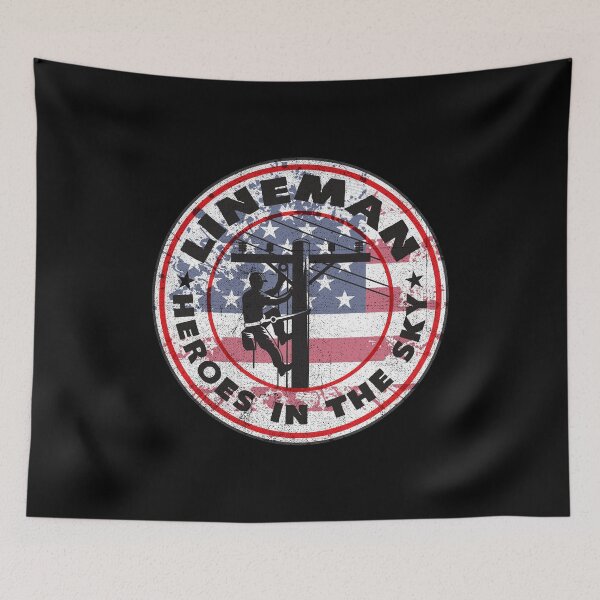 Item preview, Lineman Heroes In The Sky designed and sold by KoolMoDee.