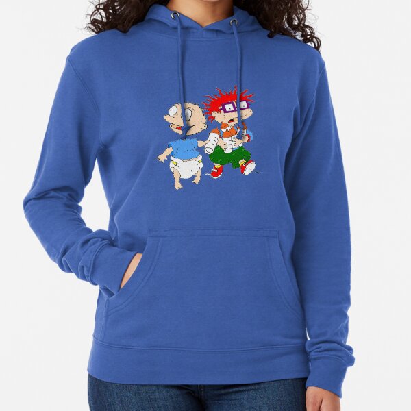 Rugrats Tommy y Chuckie Sudadera ligera con capucha