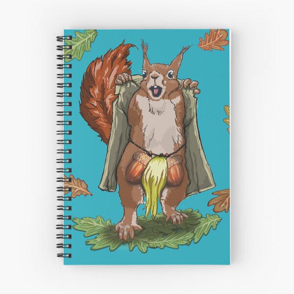 Item preview, Twisted Beatrix (Sammy the Flashing Squirrel) With leaves Teal designed and sold by MaGJiC Art.