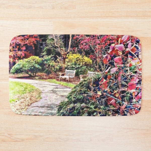 Item preview, Path in Autumn Park designed and sold by Susan Savad.