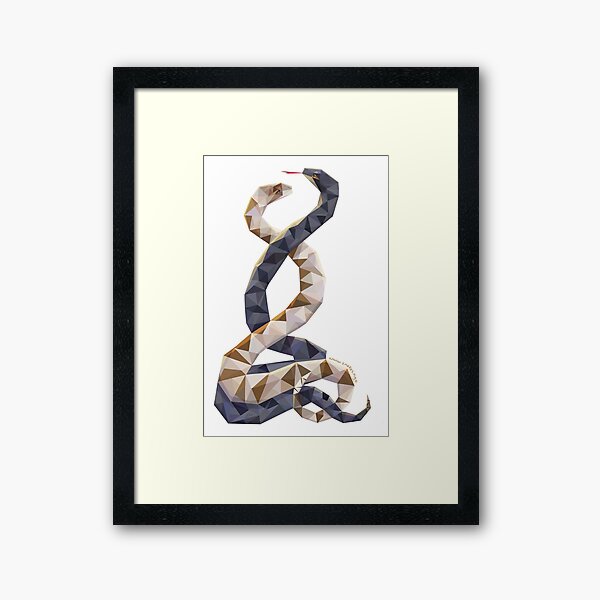 Dancing Snakes by Emma Hsiao Framed Art Print