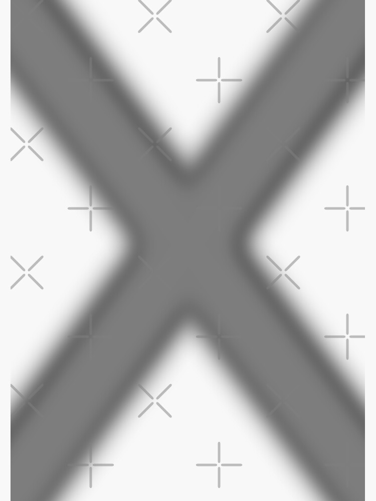 "X Marks the Spot " Sticker by MetallicaMaster Redbubble