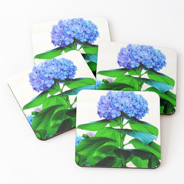 Item preview, Blue Hydrangea With Green Leaves designed and sold by Cynthia48.