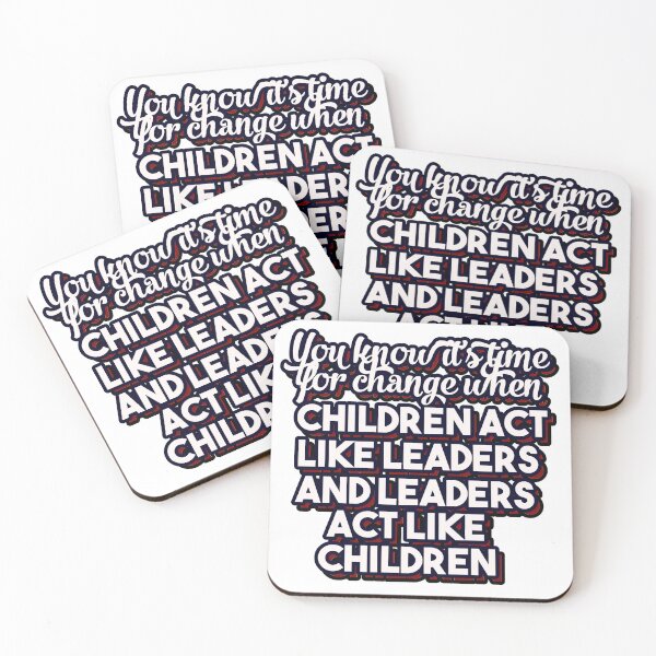 Item preview, Children Act Like Leaders designed and sold by RainbowPandas.