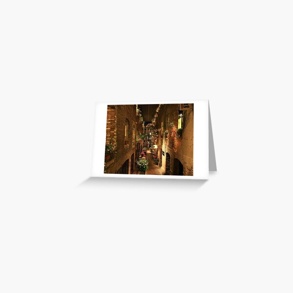 Old Market Passageway Greeting Card