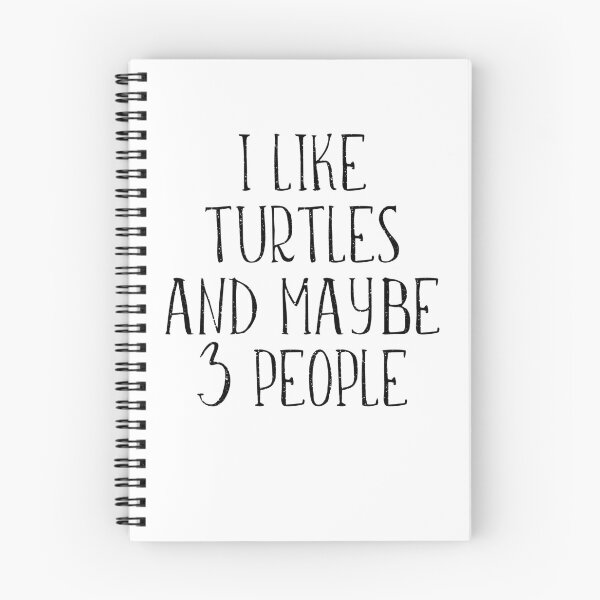Item preview, I Like Turtles And Maybe 3 People designed and sold by kamrankhan.