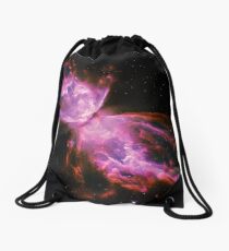 Butterfly Nebula Drawstring Bag