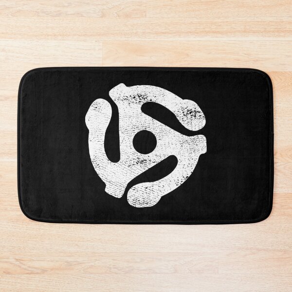 Item preview, Audiophile 45 Adapter (white distressed design) designed and sold by siggyspatsky.