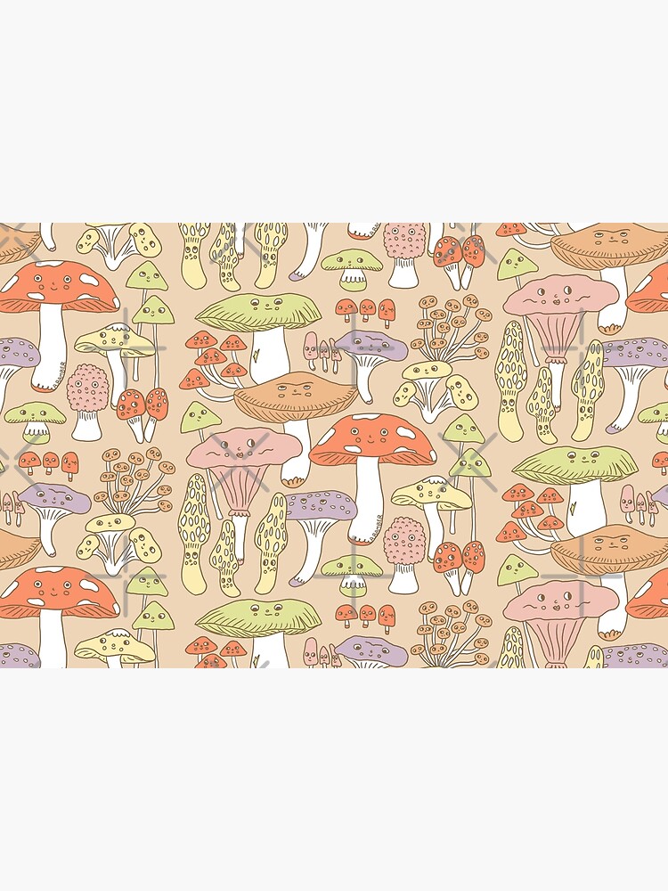 Cute Mushrooms by abamber