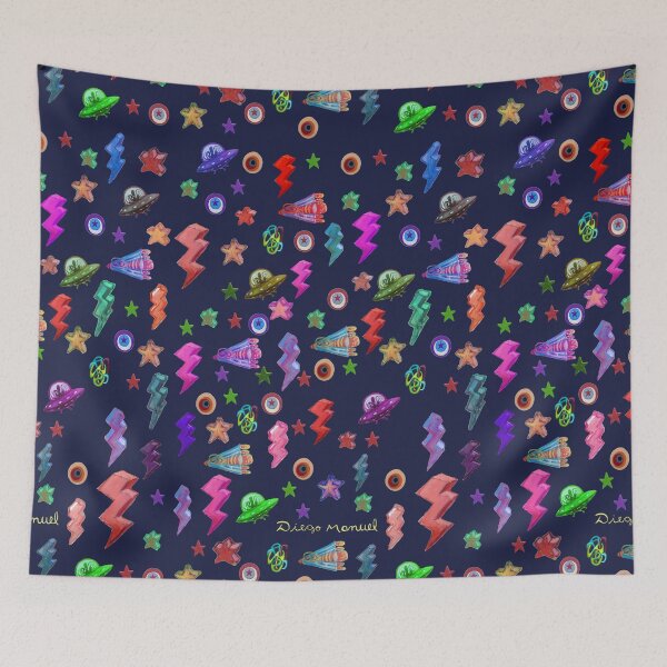 Item preview, rays, stars and spaceships designed and sold by Diego Manuel Rodriguez.