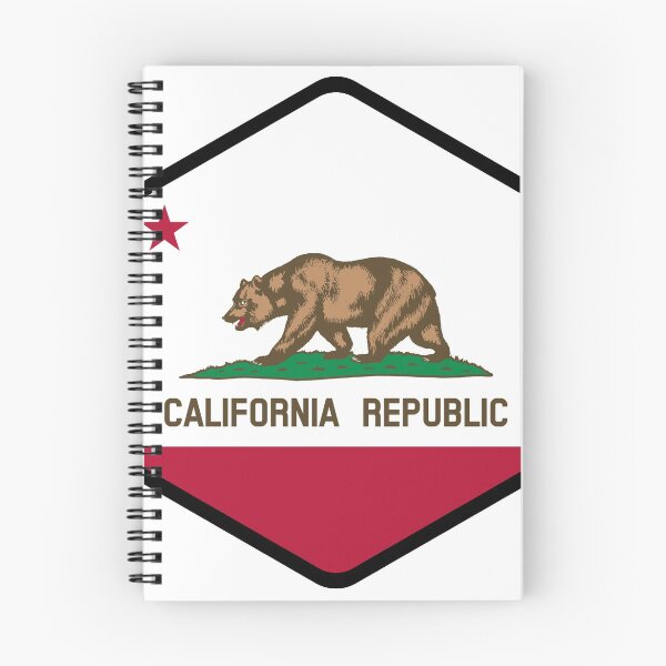 Item preview, California Republic Hexagon designed and sold by samvschantz.