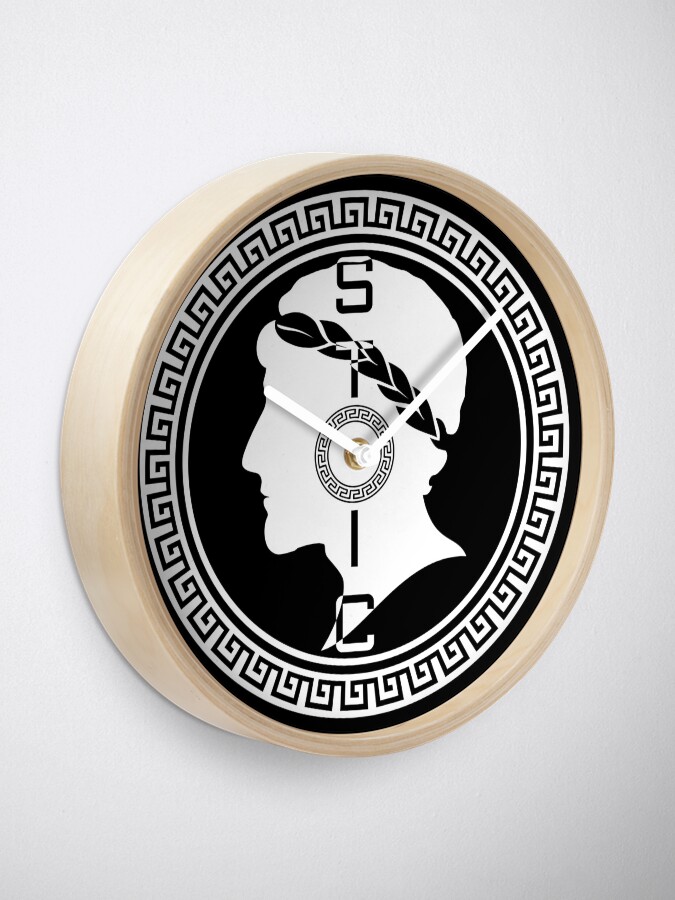 Alternate view of The Stoic - Stoic Emblem - Stay Stoic Clock