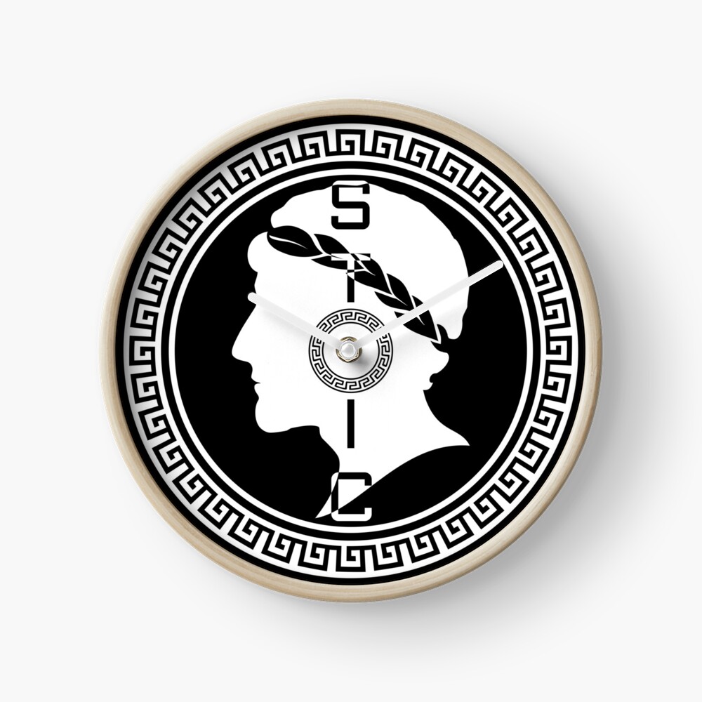 The Stoic - Stoic Emblem - Stay Stoic Clock