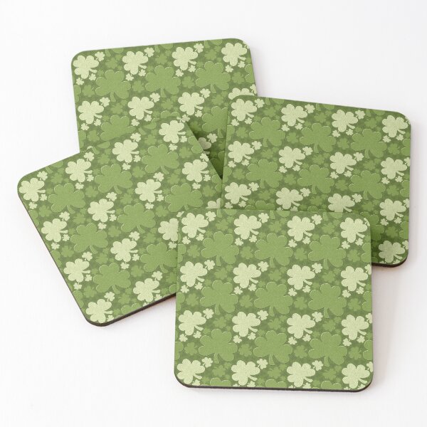 Item preview, Vintage Shamrock Pattern designed and sold by LaRoach Digital Arts.