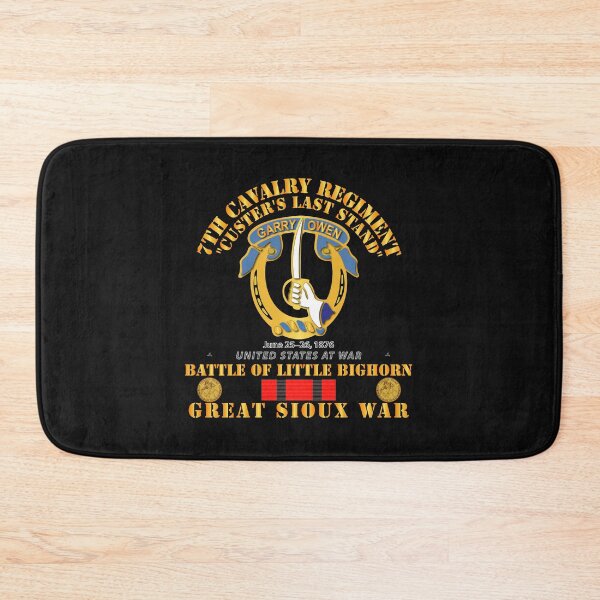 Item preview, Army - Battle Little Bighorn - 7th Cav - Indian Wars designed and sold by Military Insignia Products.