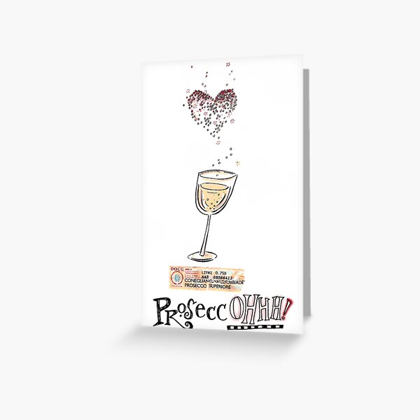 Proseccohhh! Card Greeting Card