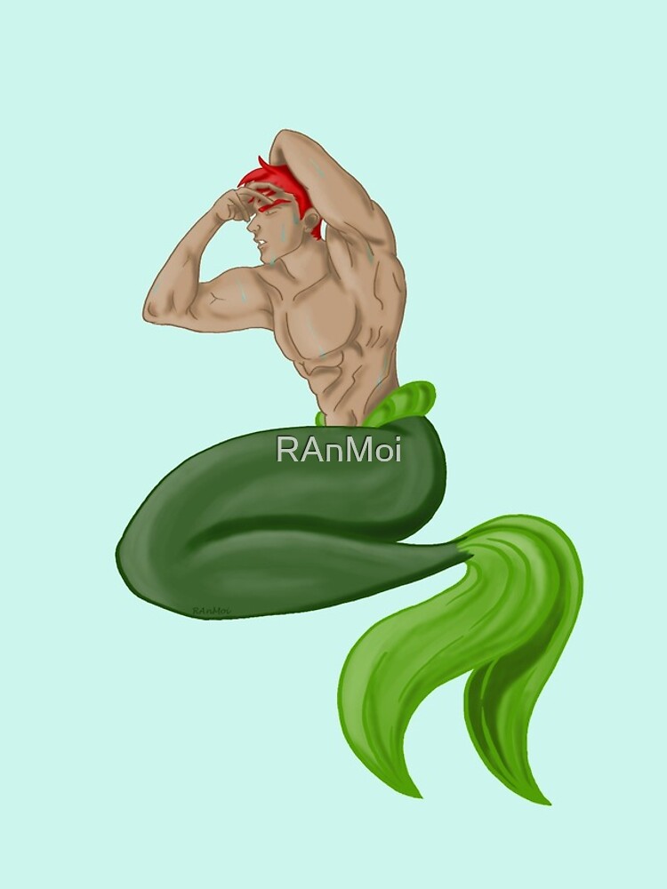 Thumbnail 4 of 4, iPhone Case, merman designed and sold by RAnMoi.