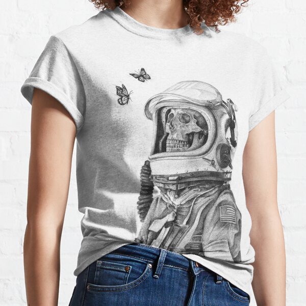 Butterflies in Space Classic T-Shirt
