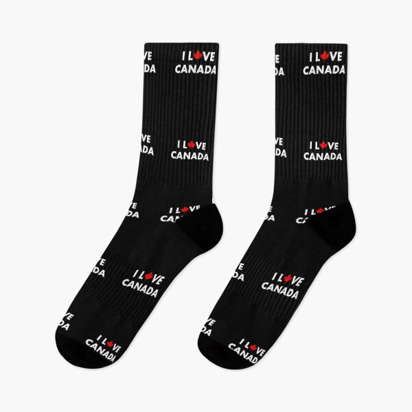 Item preview, I Love Canada I Heart Canada With Maple Leaf Dark Color designed and sold by TinyStarCanada.