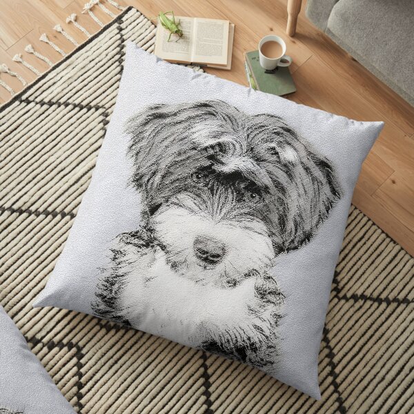 Tibetanischer Terrier Bodenkissen