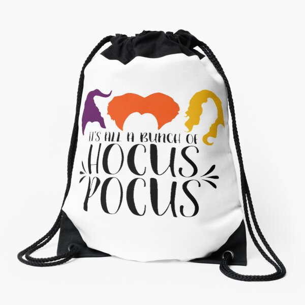 It's All A Bunch of Hocus Pocus Halloween Drawstring Bag