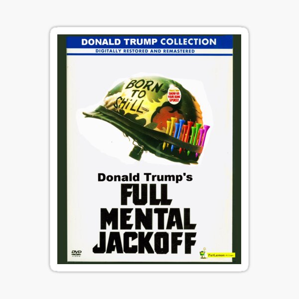 FULL MENTAL JACKOFF: Victory is a State of Mind Sticker
