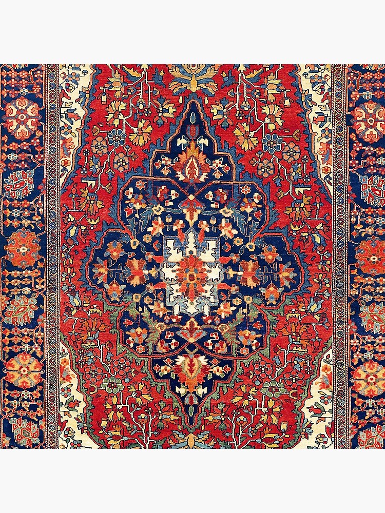 Farahan Arak West Persian Rug Print by bragova