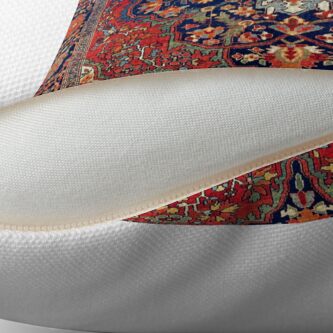Alternate view of Farahan Arak West Persian Rug Print Throw Pillow