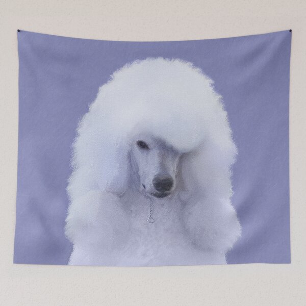 Item preview, Standard Poodle White designed and sold by alpendesigns.