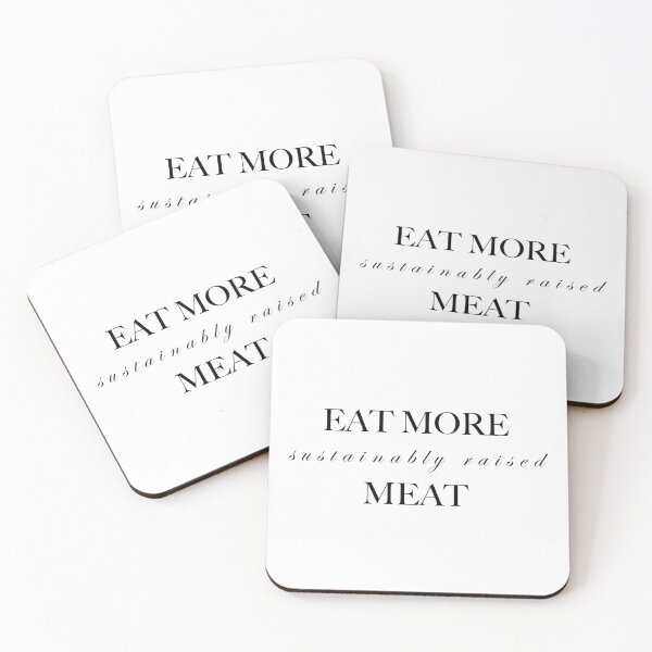 Item preview, Eat more meat designed and sold by RubyDanger.