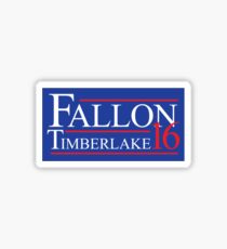 Fallon and Timberlake 2016 Election Sticker