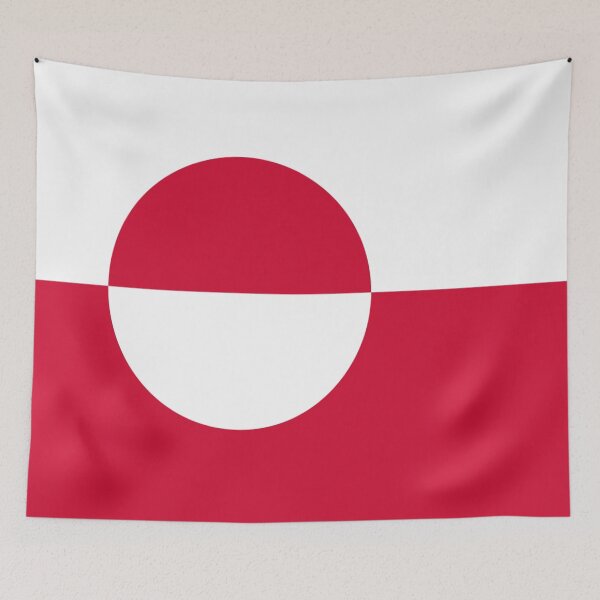 Item preview, Greenland flag designed and sold by flagshop.