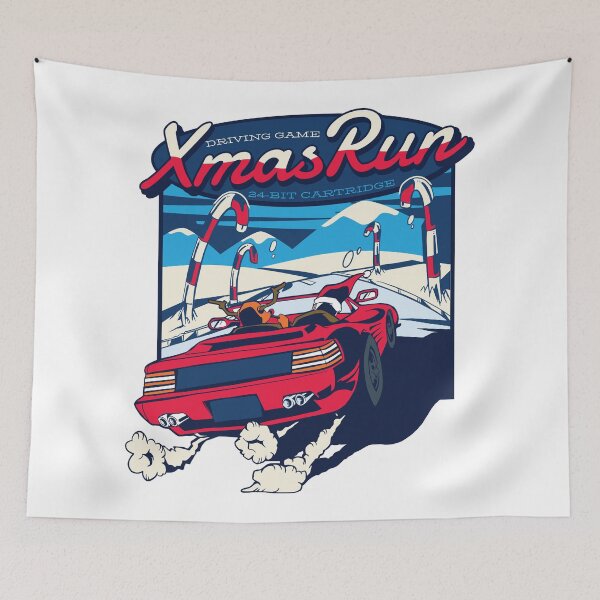 Item preview, X-Mas race, through the candy canes. designed and sold by emphatic.