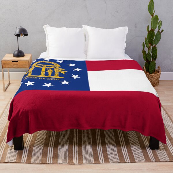Item preview, Georgia flag. USA designed and sold by flagshop.
